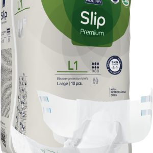 Scutec incontinenta, hipolergenic, Abena Slip L1 Premium, 10 buc, absorbtie 2500 ml
