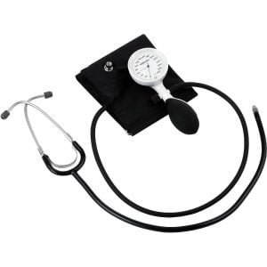 Tensiometru E-Mega alb cu stetoscop, Riester