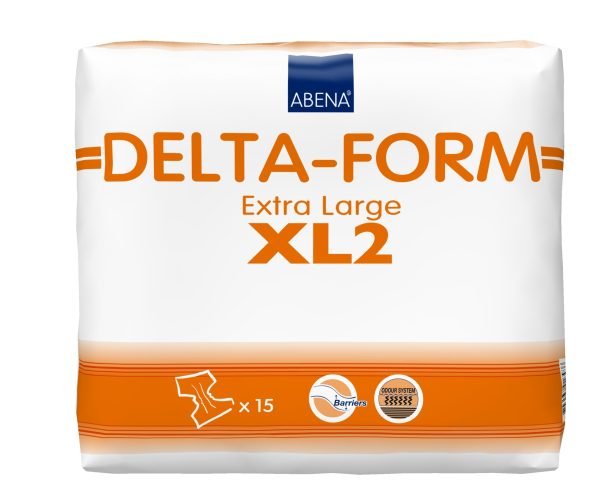 Scutece pentru incontinenta adulti Delta Form XL2 - 3200 ml - 15 buc -ABENA