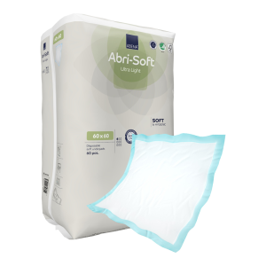 Aleze de unica folosinta hipolergenice Abri Soft Ultra Light, 60 buc, 60 x 60 cm, absorbtie 850 ml, Abena