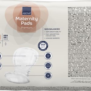 Absorbante pentru incontinenta usoara si pentru perioada postnatala, Maternity Pads , 15 buc, 500 ml - Abena