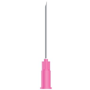 Ace seringa 18G, 1,20x38mm, roz, 100 buc