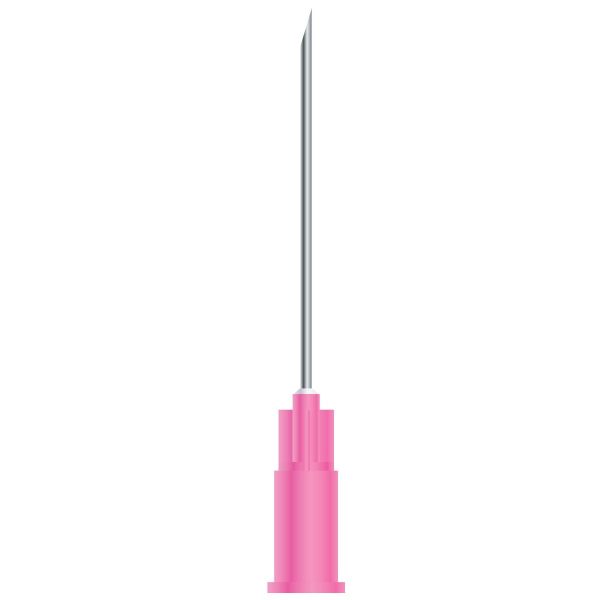 Ace seringa 18G, 1,20x38mm, roz, 100 buc