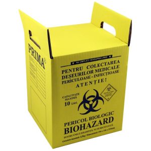 Cutii pentru incinerarea deseurilor medicale, diverse marimi