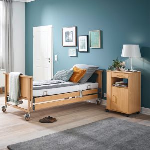 Pat Medical DALI ECON - Reglaj electric, suport 185 kg, platformă 4 secțiuni