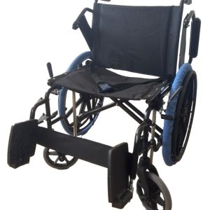 Scaun cu rotile PIRUZ, lățime 50 cm – pliere rapidă, cadru robust
