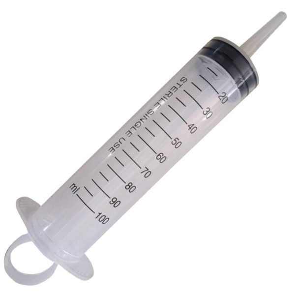 Seringi irigații Guyon 100 ml, Luer Slip, sterile – set 25 bucăți