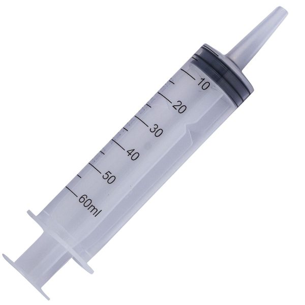 Seringi irigații Guyon 60 ml, Luer Slip – set 25 bucăți sterile