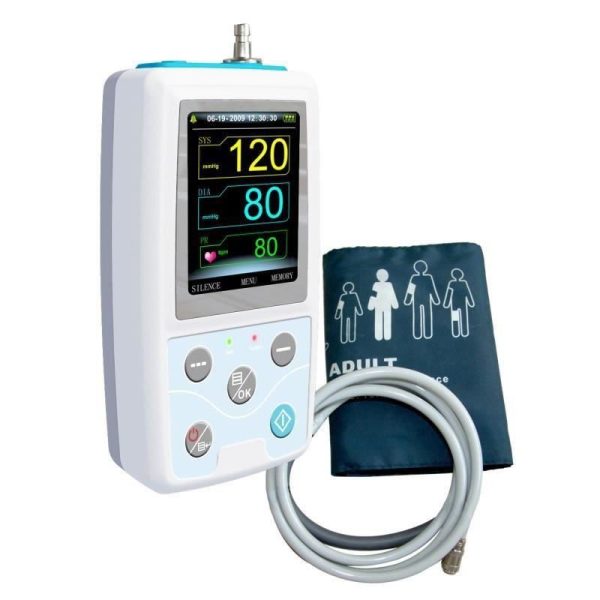 Holter Tensiune Arterială ABPM50, 24h, Ecran TFT, USB, Software Inclus