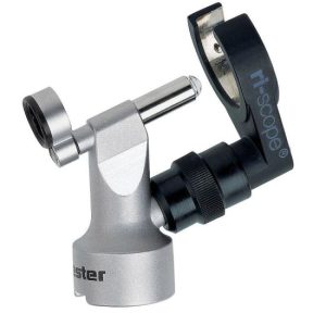 Otoscop Riester Ri-Scope HL 2.5V, cap metalic, lentilă 2.5x
