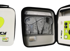 Defibrilator extern automatizat Smarty Saver – cu baterie & geantă transport