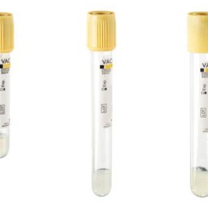 Eprubeta tip Vacutest Kima-biochimie cu clot activator și gel separator (Vol. 3.5ml; 13x100 mm)- capac galben- 100buc
