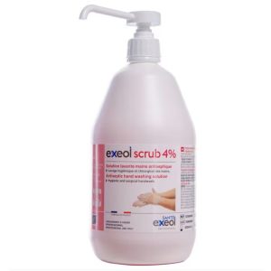 Dezinfectant Exeol Scrub 4 – 1 litru, antiseptic pentru mâini