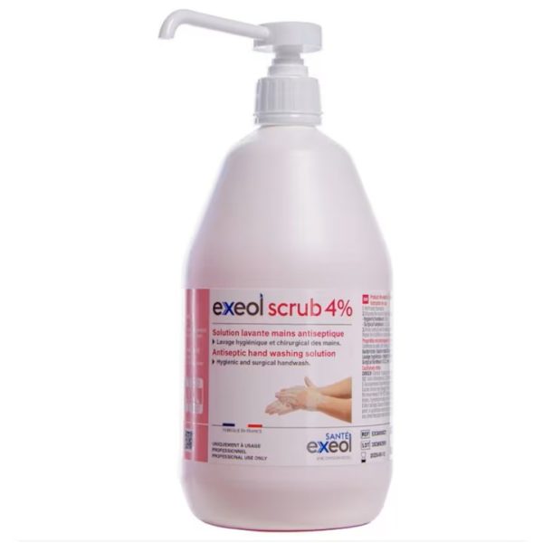 Dezinfectant Exeol Scrub 4 – 1 litru, antiseptic pentru mâini
