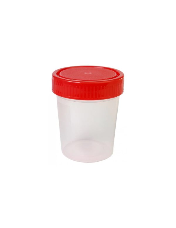 Urocultor steril 60 ml – recipient recoltare urină, cu capac - Kima - 500buc