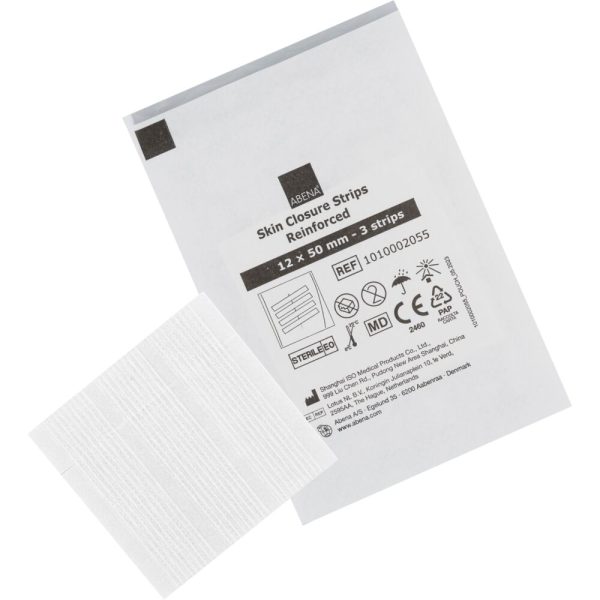 Benzi sutura adezive, unică folosinta, sterile, 50mmx12mm, 70 folii x 3 benzi, ABENA