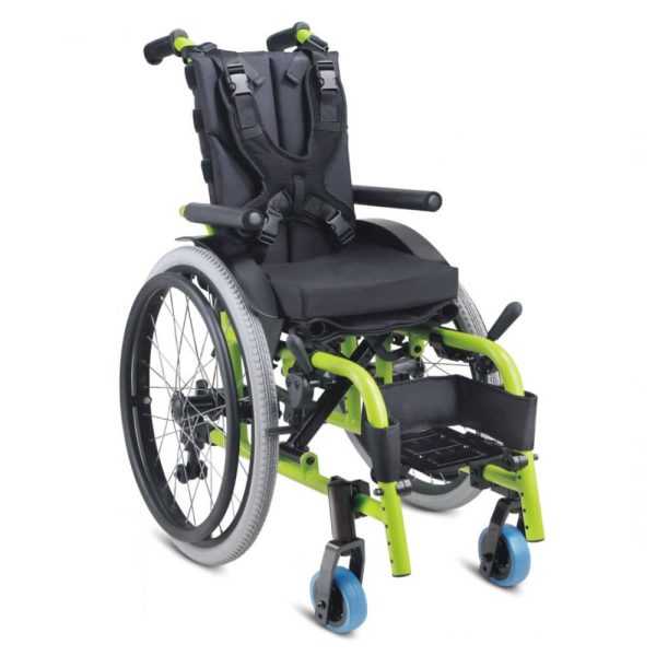Cărucior cu rotile pediatric pliabil, sezut 35cm