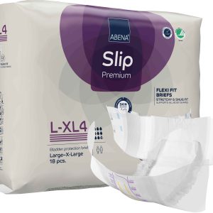 Scutece pentru incontinență ABENA Slip Flexi Fit L-XL4, Premium, 3800 ml, 18 buc