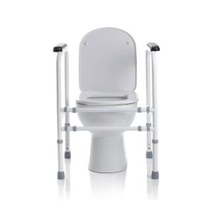 Cadru WC cu patru picioare, reglabil, din oțel vopsit